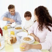 breakfast family 