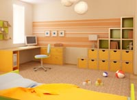 χρώματα παιδικό δωμάτιο