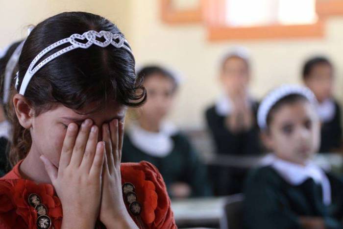 Πρώτη μέρα για τα σχολεία στη Γάζα...