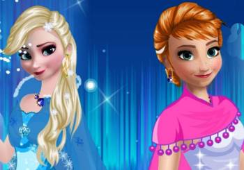 Παιχνίδια για κορίτσια με ντύσιμο: Frozen Barbie dress up